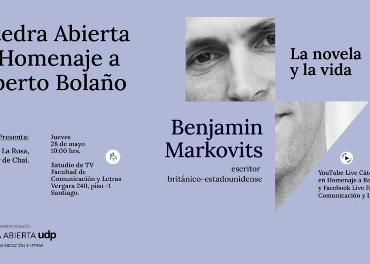 Catedra Abierta Roberto Bolaños –  Benjamin Markovits