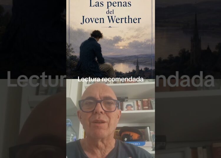 lectura recomendada: las penas del joven Werther#libros#novela #clasicos#romanticismo#viral #shorts