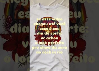 Camiseta Zara Larsson Fanmade | Look pro show no Rock in Rio 2026 | O Culto do Pop