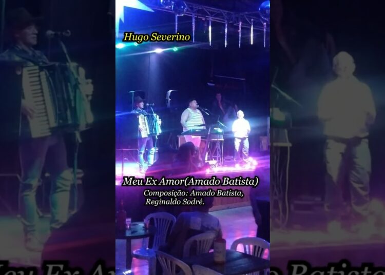 Meu Ex Amor (Amado Batista), Hugo Severino. #musica #somodao #showsaovivo #sertanejo #cantor