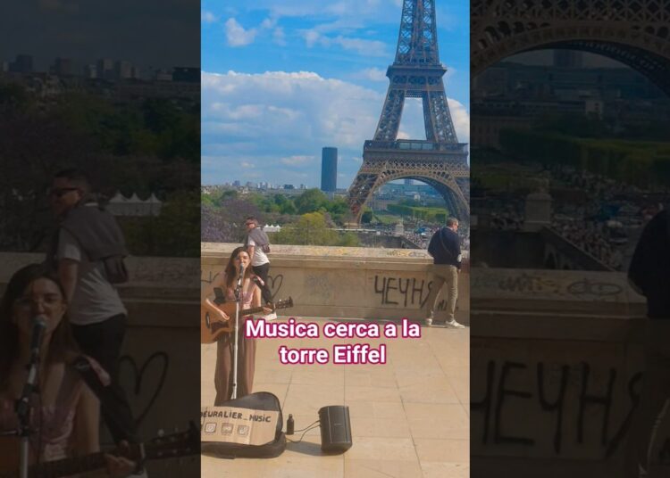 Musica em Trocadero #paris #europa
