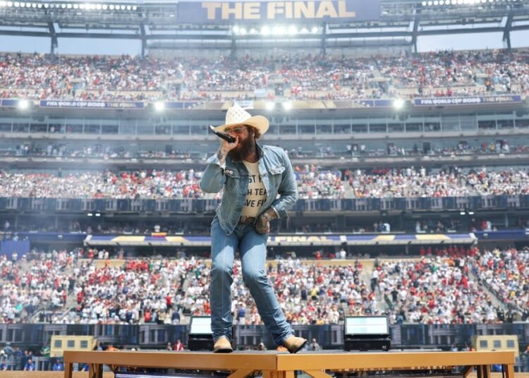 Post Malone estrena nueva canción 'Chrome Heartbreaker' en la final de la Copa del Mundo