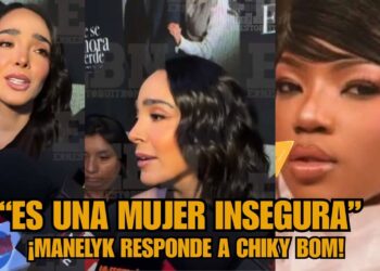 ¡MANELYK LE RESPONDE FUERTE A CHIKY BOM! | “ES UNA INSEGURA” #TELEMUNDOREALITIES