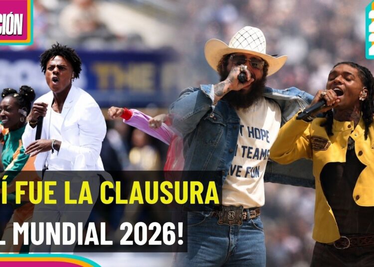 Así arrancó la espectacular ceremonia de clausura del Mundial 2026