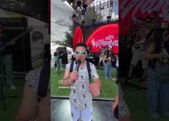el asenario para el concierto de las ñañas
