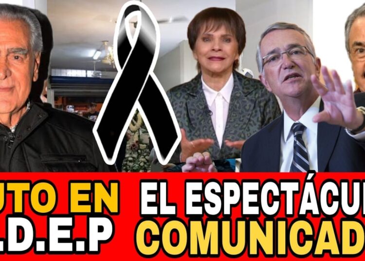 Q.D.E.P LUTO DOBLE EN EL ESPECTÁCULO/ ERIC DEL CASTILLO ÚLTIMO MINUTO/ TV AZTECA EN CAOS