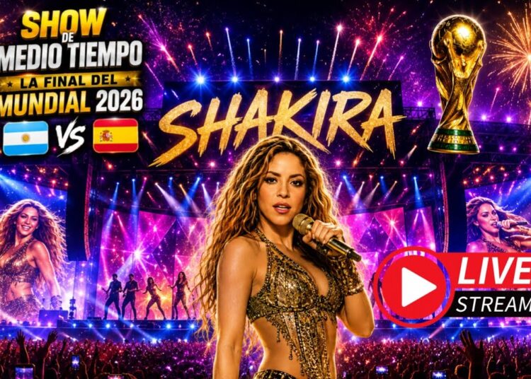Presentación de Shakira Mundial 2026 En Vivo, Show de Medio Tiempo La Final Mundial 2026