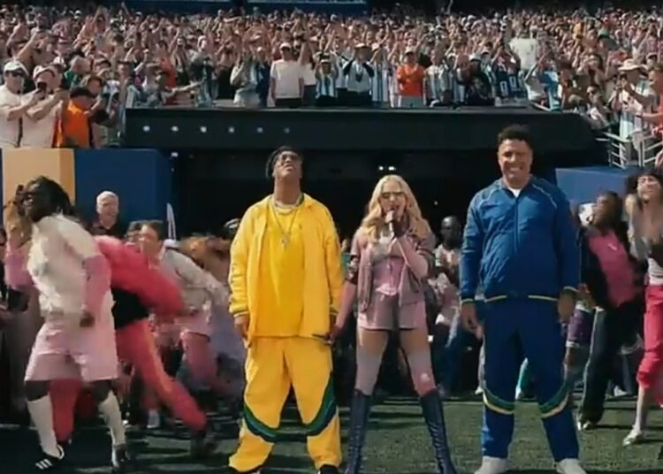 Madonna features Ronaldo & Ronaldinho at her performance of Halftime show FIFA World Cup Final 2026