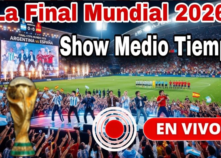 Presentación BTS Mundial 2026 En Vivo, Show Medio Tiempo La Final Mundial 2026
