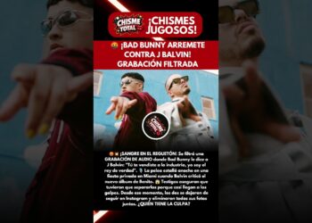 ¡GUERRA DECLARADA! BAD BUNNY LLAMA “VENDIDO” A J BALVIN Y DESTRUYE SU RELACIÓN EN VIVO