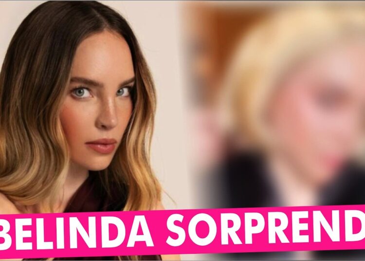 Belinda sorprende con radical cambio de look