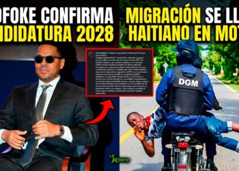 ALOFOKE CONFIARMA SU CANDIDATURA PARA EL 2028 – MIGRACION SE LLEVA HAITIANO EN MEDIO DE UN MOTOR