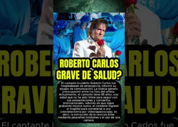Roberto Carlos HOSPITALIZADO de Emergencia