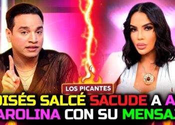 Moisés Salcé le envía un contundente mensaje a Ana Carolina | VIVE EL ESPECTÁCULO