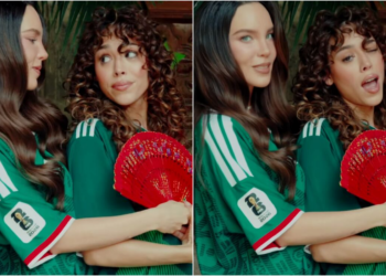 "A que sí", Belinda y Danna, convencidas de que hoy gana México