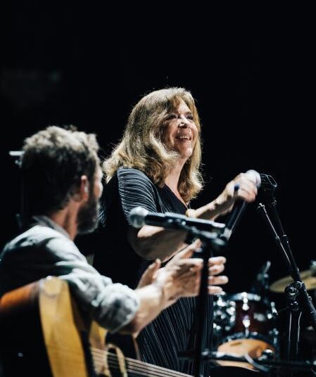Maria del Mar Bonet, en su actuación 