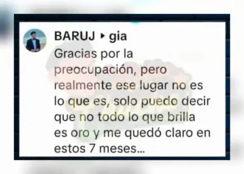Cantante Baruj Ocharán sobre La Bella Luz: “No todo lo que brilla es oro”.