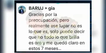 Cantante Baruj Ocharán sobre La Bella Luz: “No todo lo que brilla es oro”.