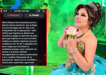 Cantante folclórica cancela concierto en Trujillo por amenazas extorsivas