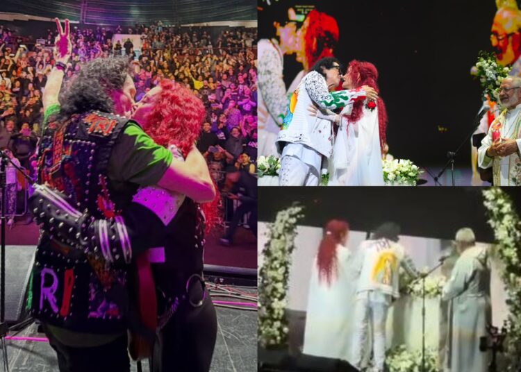 Chela y Alex Lora renuevan sus votos matrimoniales tras más de 40 años juntos
