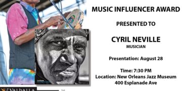 Cyril Neville recibirá el premio Music Influencer 2026 en Nueva Orleans