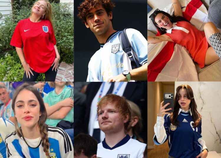 Adele, Franco Colapinto, Dua Lipa, Tini Stoessel, Ed Sheeran y Nicki Nicole