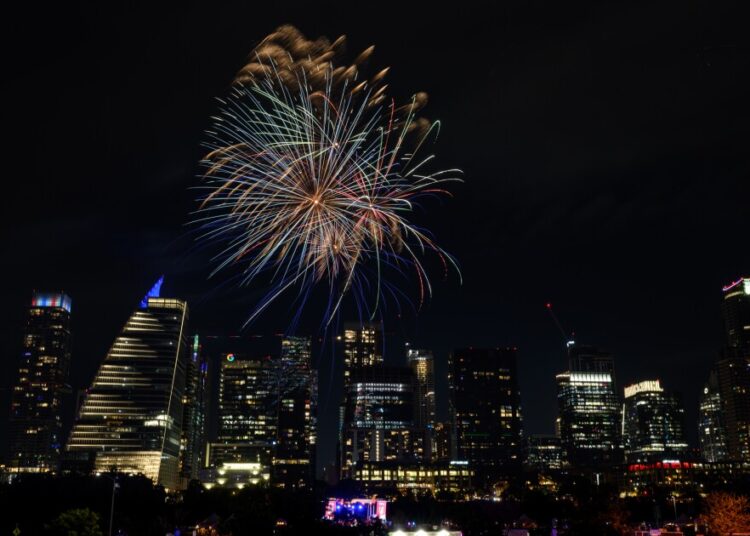 Dónde celebrar los fuegos artificiales y festividades del 4 de julio en Austin