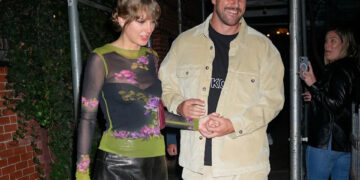 Taylor Swift y Travis Kelce en 2023Crédito: Gotham/GC Images