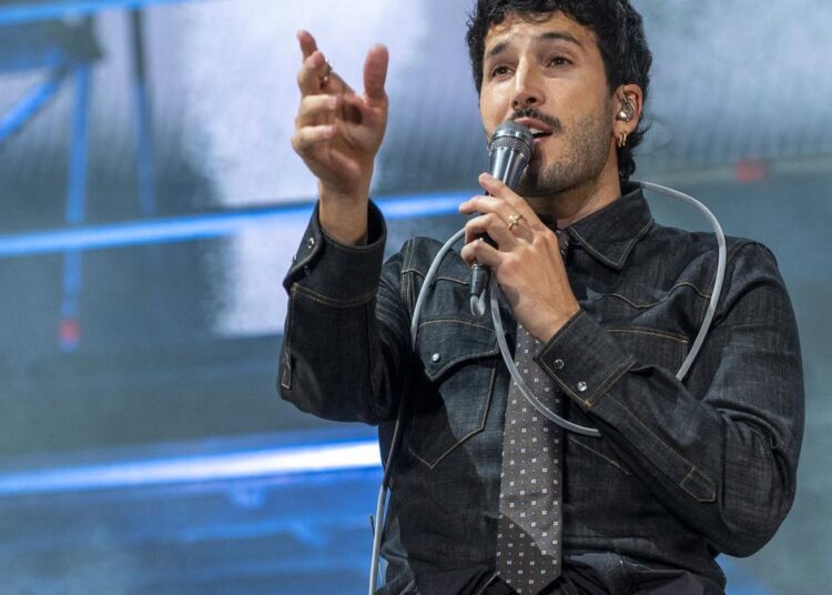 El cantante colombiano Sebastián Yatra.