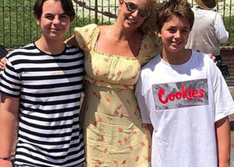 El hijo de Britney Spears, Jayden, critica los rumores de que su madre es un clon