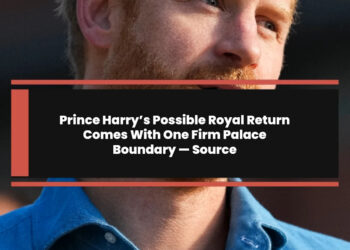 El posible regreso real del Príncipe Harry viene con un límite firme en el palacio: Fuente