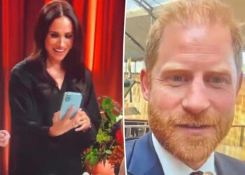 El príncipe Harry hace una llamada telefónica 'vergonzosa' a Meghan Markle mientras ella es jueza invitada en 'MasterChef Australia'