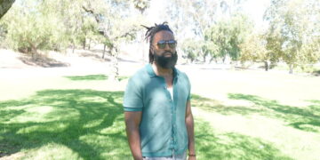 Derrick Banks en Marie Widman Park el 8 de julio de 2026.