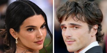Kendall Jenner y Jacob Elordi disfrutan del concierto de Chris Stapleton