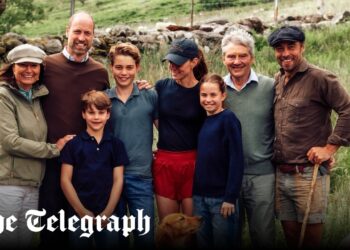 La Princesa de Gales comparte fotos familiares después del desafío de montaña