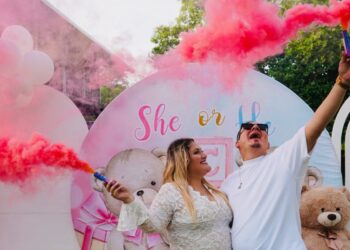 Teffy España y Melvin Zepeda anunciaron que esperan a su primera hija. Fotografía/ Cortesía