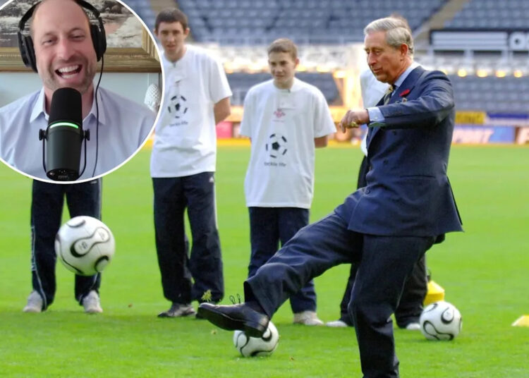 La sorprendente revelación del príncipe Guillermo sobre el rey Carlos: "Mi padre odia el fútbol"