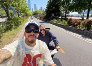Kim Kardasian y Lewis Hamilton: La pareja del momento.