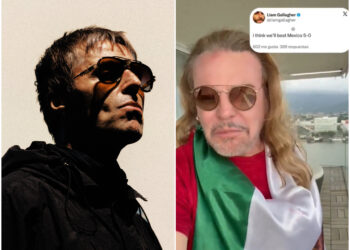 Liam Gallagher pronosticó una goleada contra México y el cantante de Maná salió al cruce