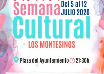 Los Montesinos, evento: Actuación de los cantantes locales Abril Espinosa, Yordan Dimitrov, Diana Costa y Fátima Orta y del ensemble de guitarras de la Escuela Municipal de Música, dentro de los actos de la XXIX Semana Cultural organizados por el Ayuntamiento