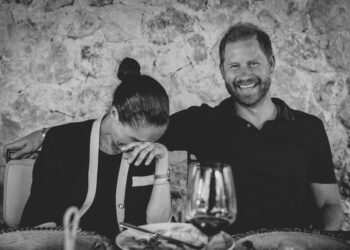 Meghan Markle comparte dulces fotos del príncipe Harry