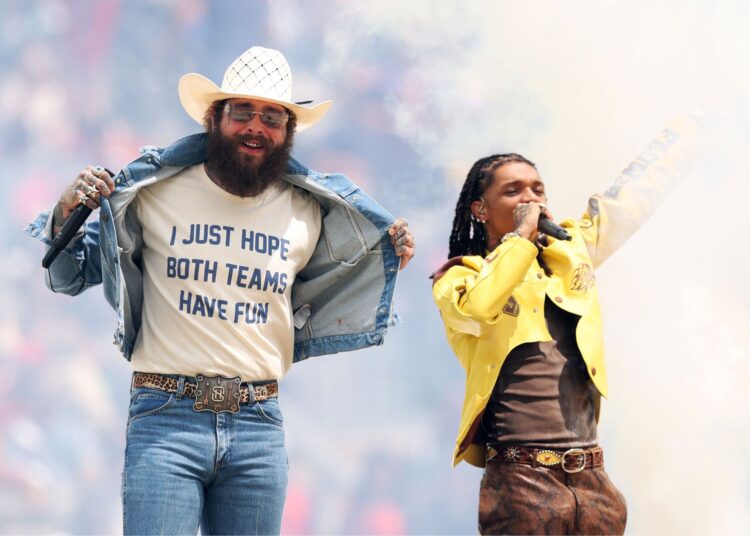 Mire a Post Malone estrena nueva canción 'Chrome Heartbreaker' en la ceremonia previa al partido de la Copa del Mundo