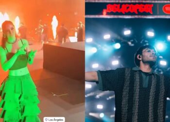 Organizan festival musical de cantantes de "narcocorridos" en Los Ángeles; asiste Emma Coronel
