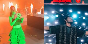 Organizan festival musical de cantantes de "narcocorridos" en Los Ángeles; asiste Emma Coronel