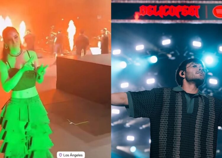 Organizan festival musical de cantantes de "narcocorridos" en Los Ángeles; asiste Emma Coronel