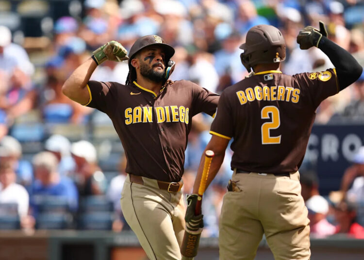 Padres de San Diego en Kansas City Royals