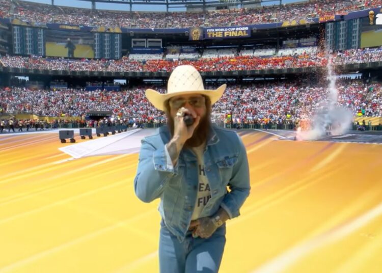 Post Malone estrena nueva canción, “Chrome Heartbreaker”, en la final de la Copa del Mundo