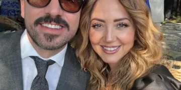 Luis Carlos Origel y Andrea Legarreta