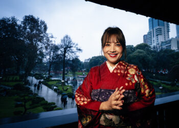 Yumi Matsuzawa es fan de Janet Jackson. Foto: Mariana Nedelcu.