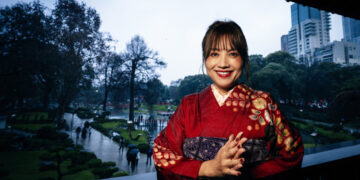 Yumi Matsuzawa es fan de Janet Jackson. Foto: Mariana Nedelcu.